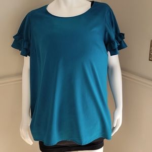 Lane Bryant,  20, Flutter Sleeve Blouse